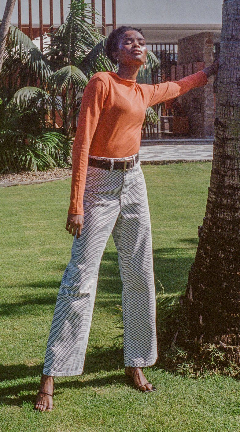 Womens Wide Leg Jeans