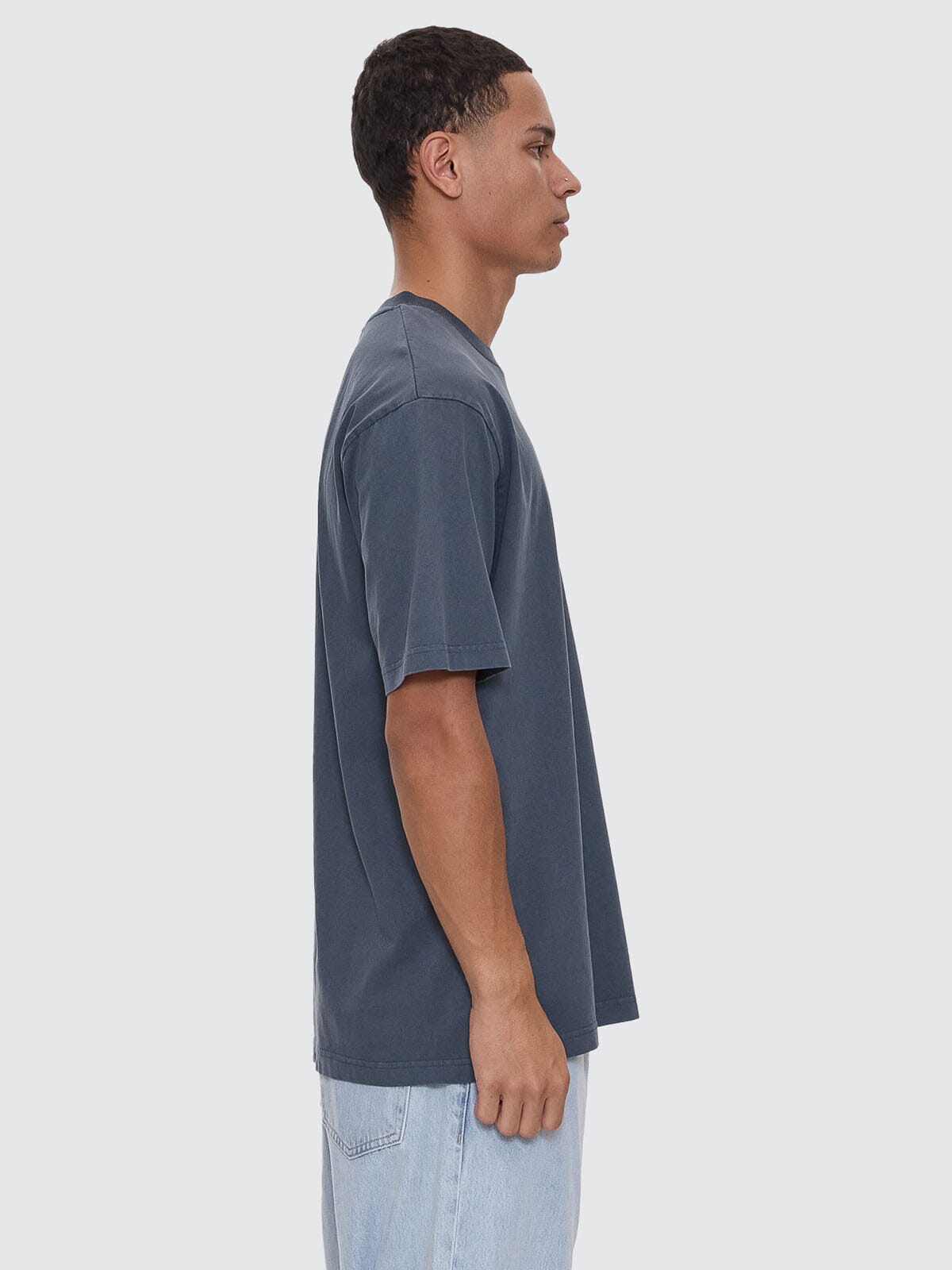 Thrills Military Oversize Fit Tee - Light Petrol