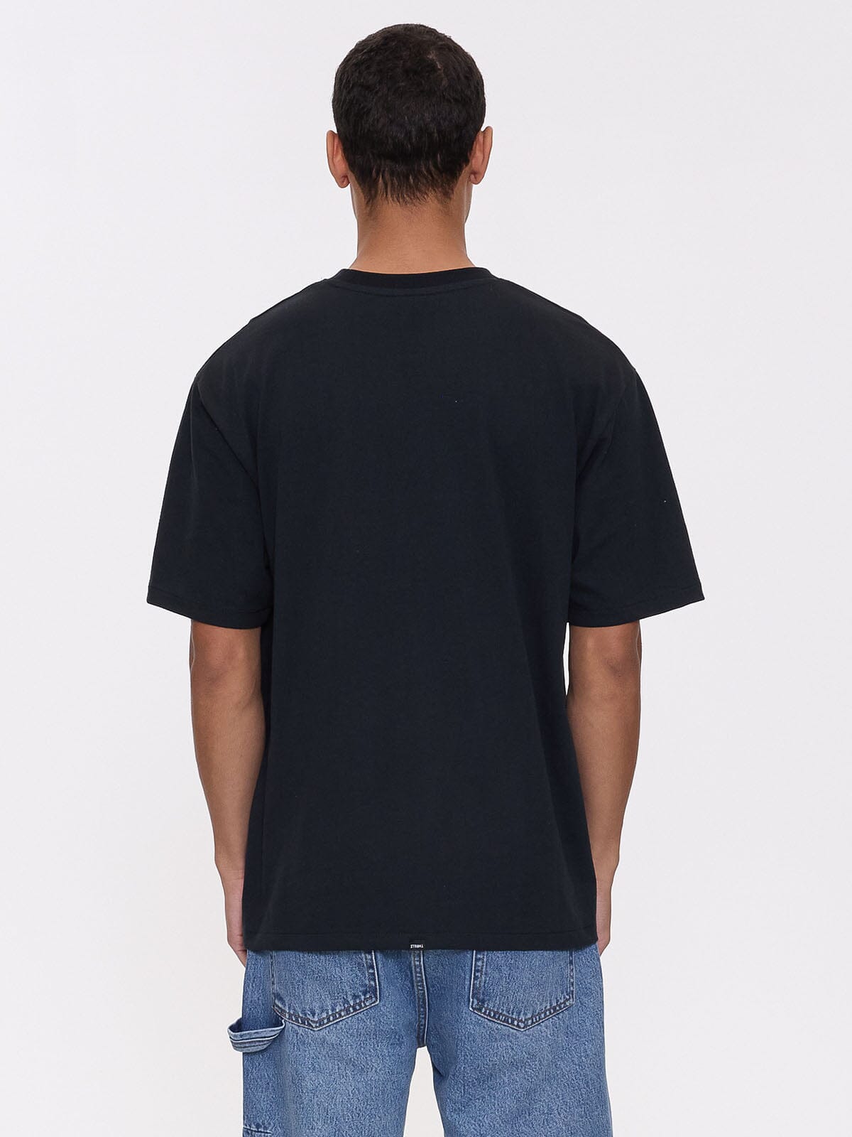Recruit Oversized Fit Tee - Washed Black
