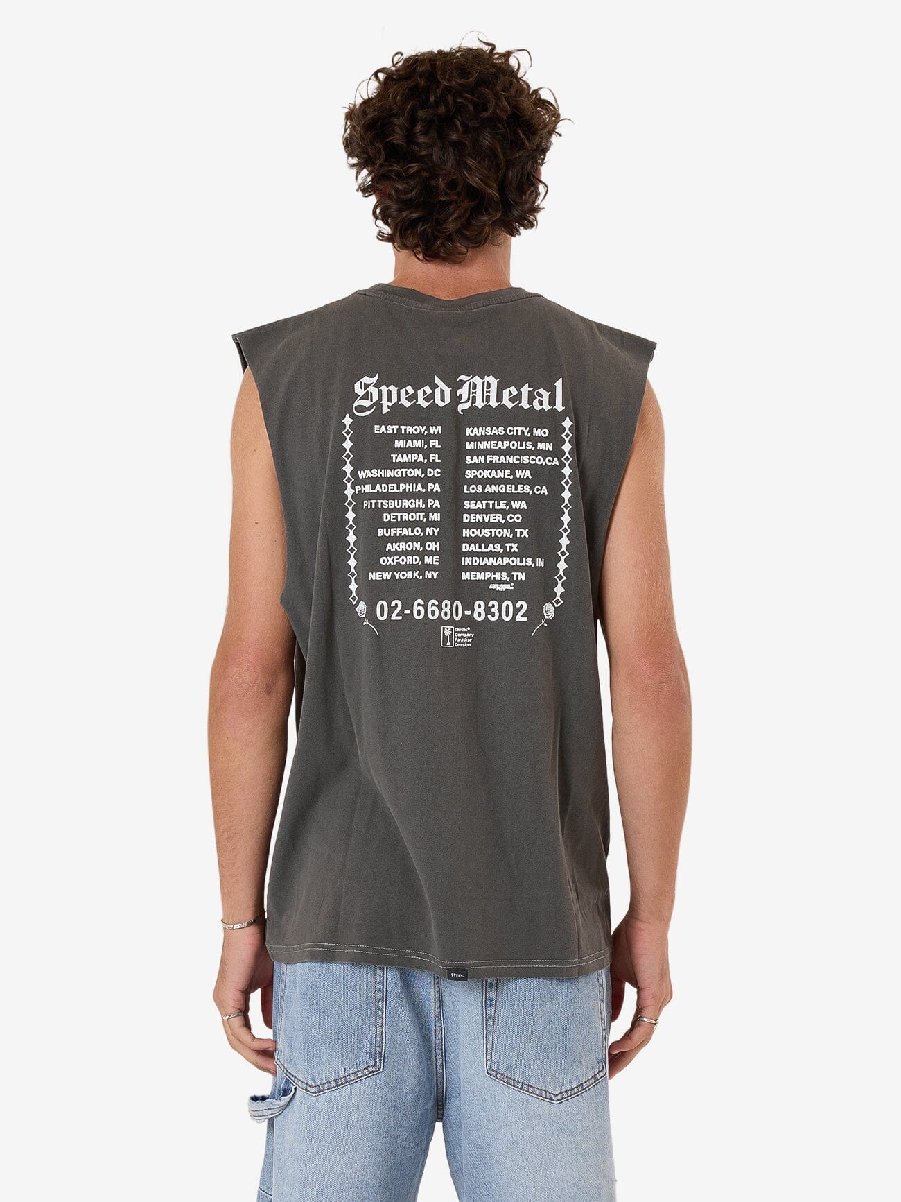 Bitter End Merch Fit Muscle Tee - Merch Black XS