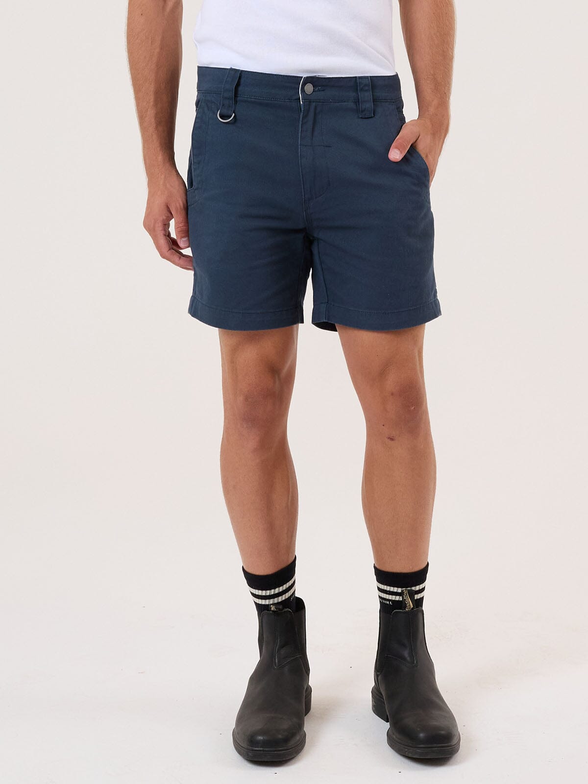 Thrills Union Mandude Work Chino Short - Orion Blue 28