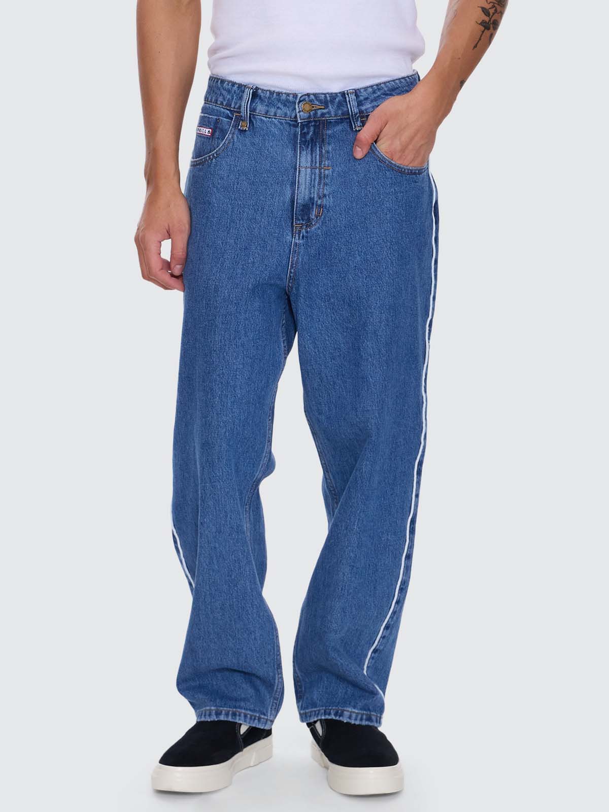 Victory League Big Slacker Denim Jean - Eternal Mid Blue 26