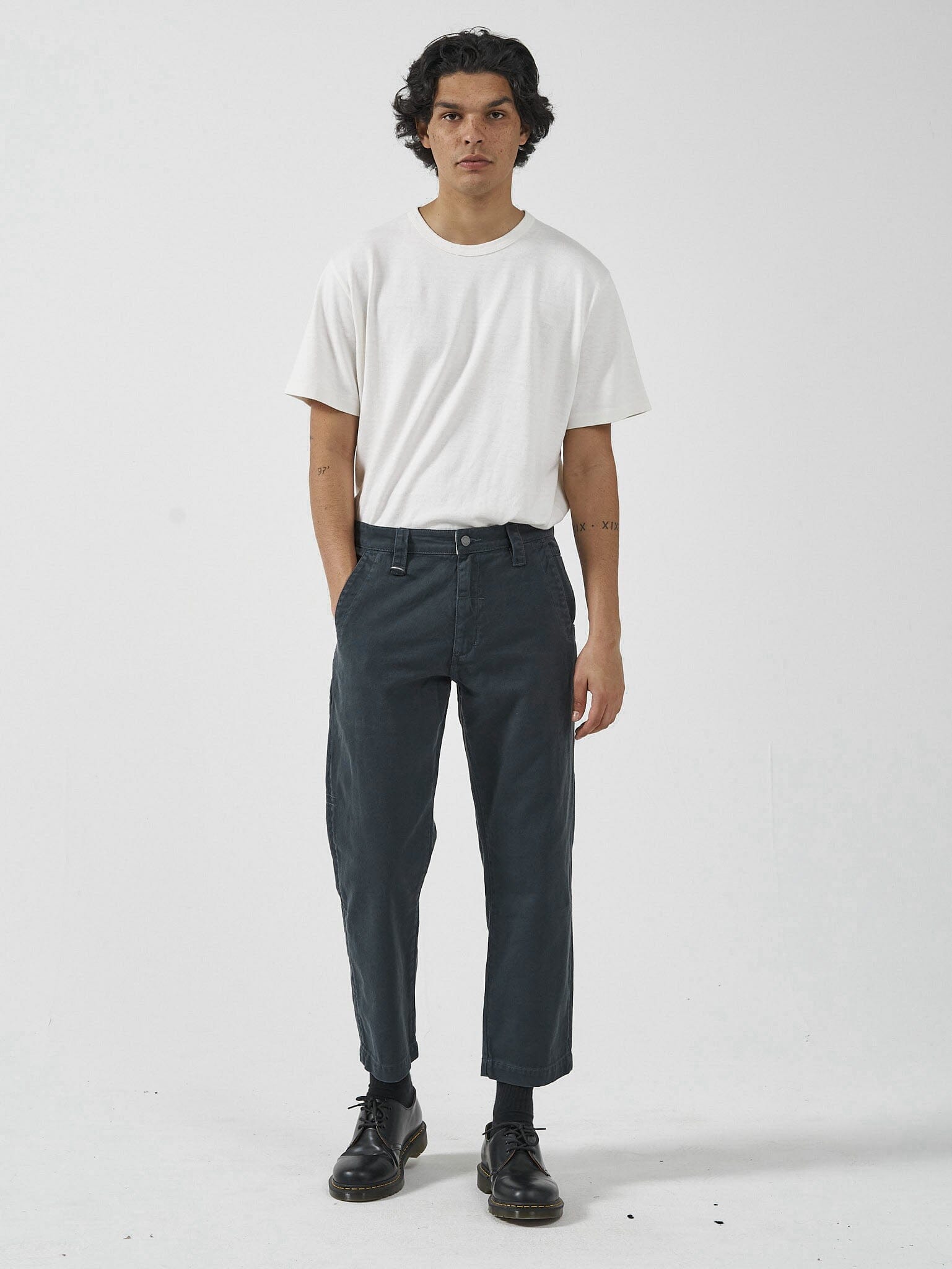 Thrills Union Work Pant - Petrol