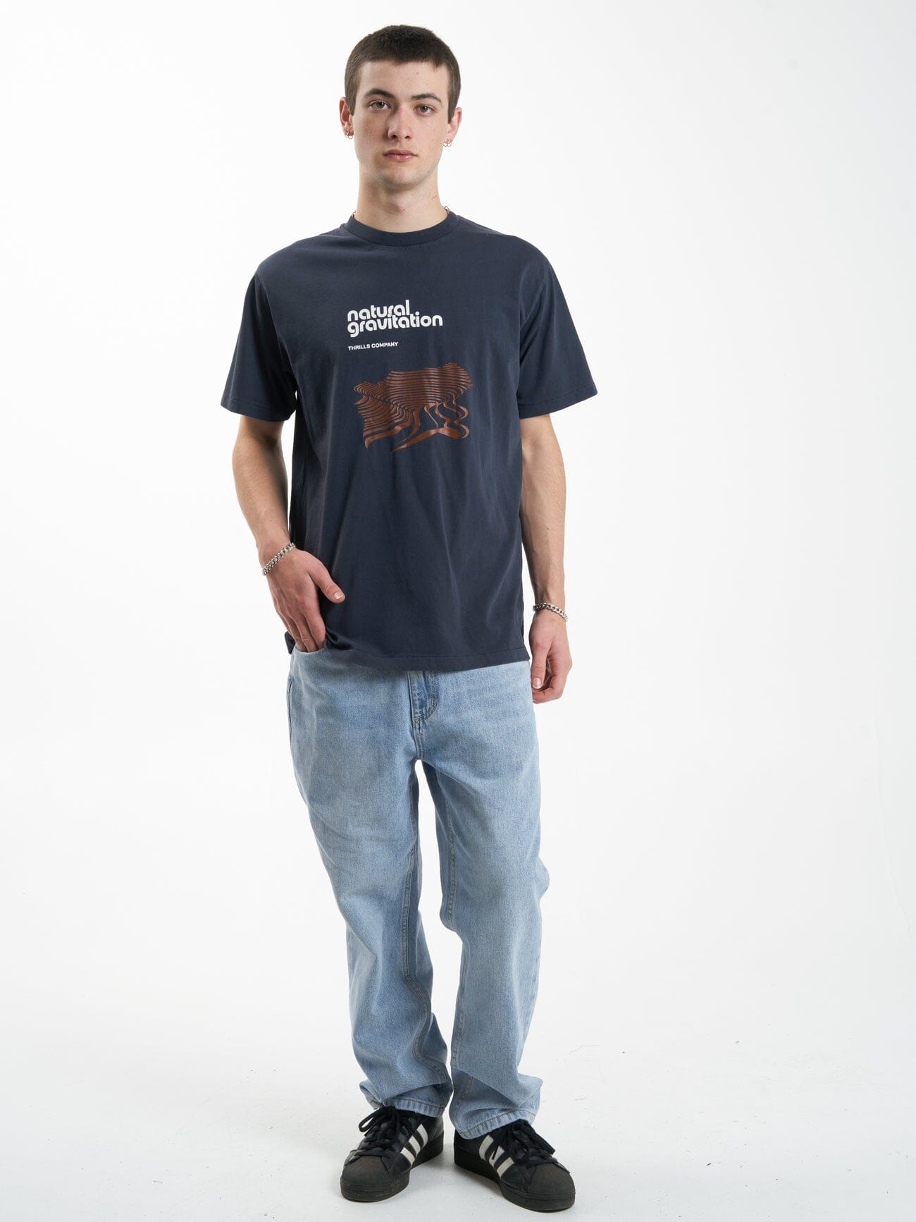 Natural Contour Merch Fit Tee - Total Eclipse