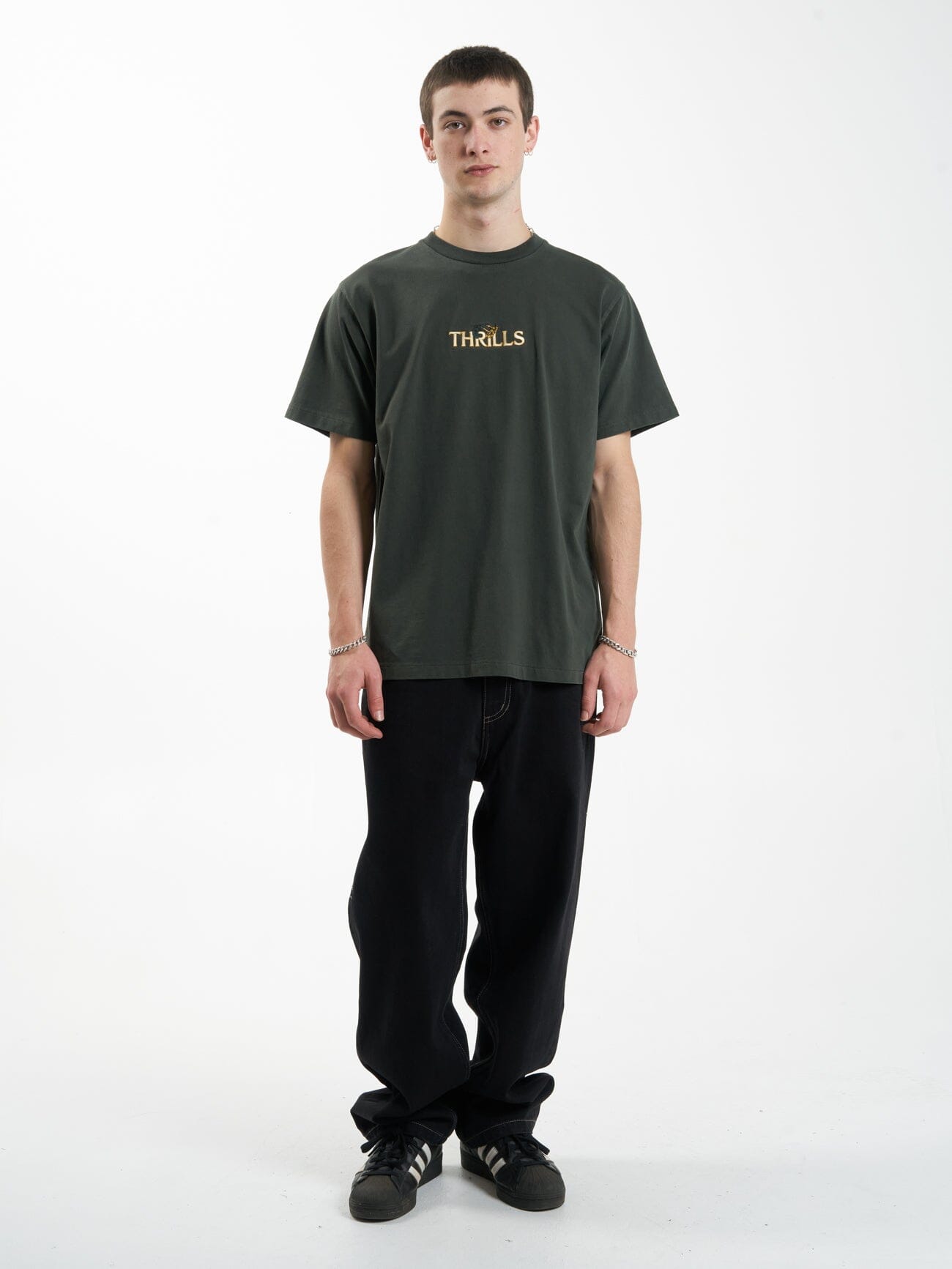 Secret Garden Merch Fit Tee - Oil Green