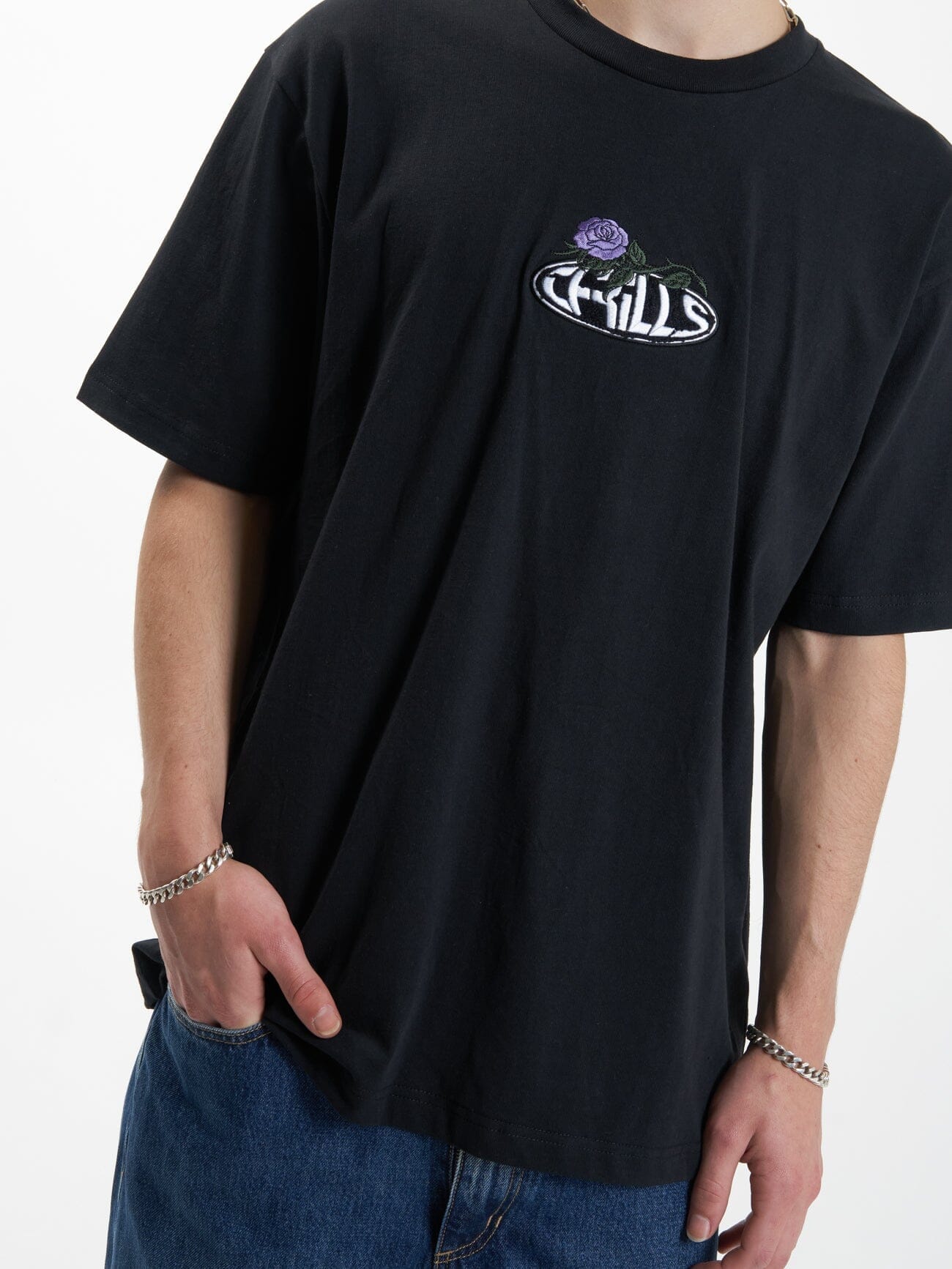 Sub Rosa Oversize Fit Tee - Black