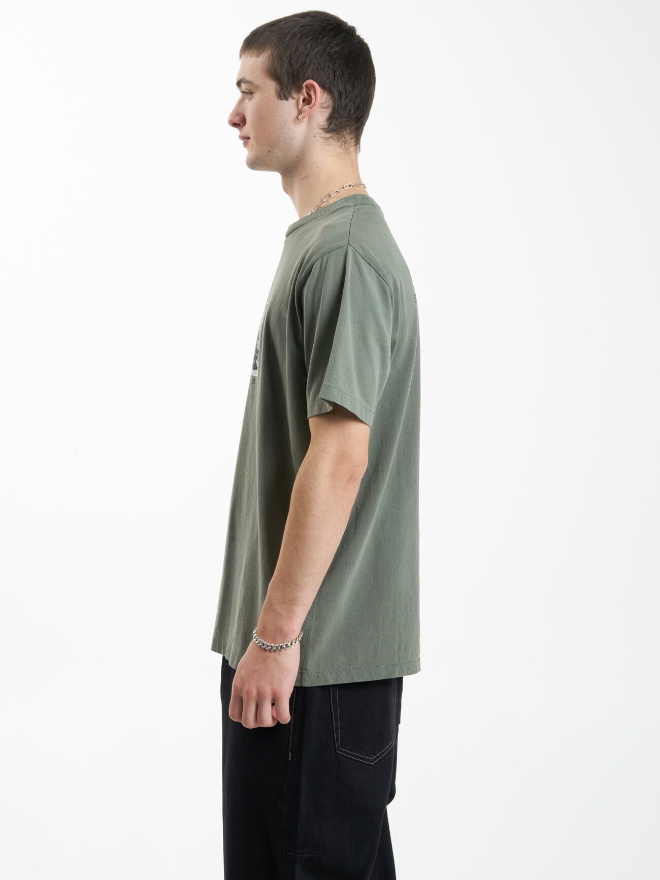 Gravitating Naturally Merch Fit Tee - Thyme