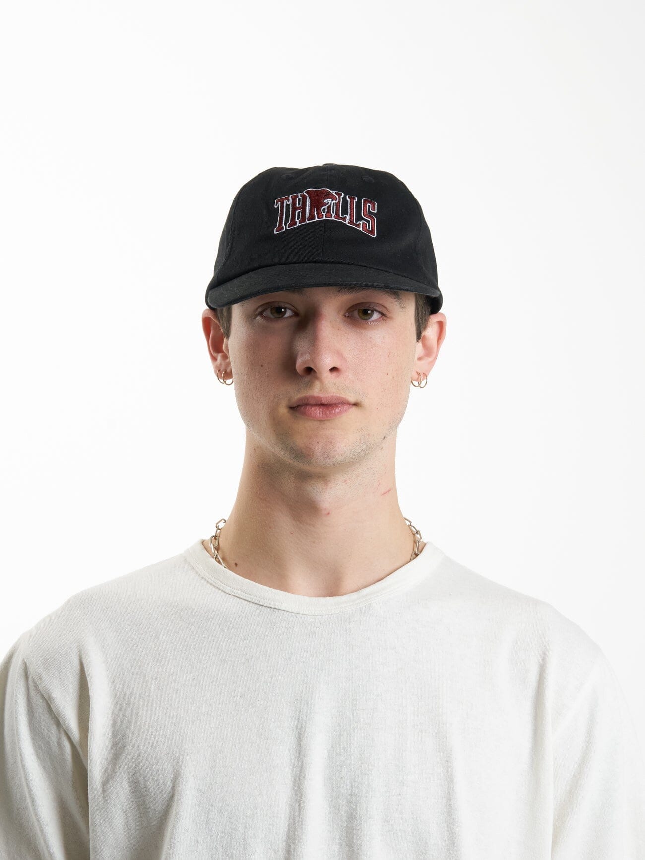 Stand Firm 6 Panel Cap - Black