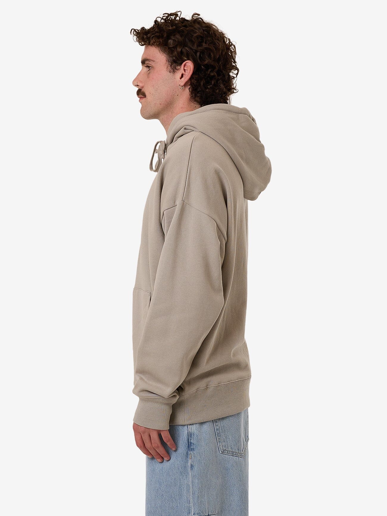 Minimal Thrills Slouch Pull On Hood - String XS
