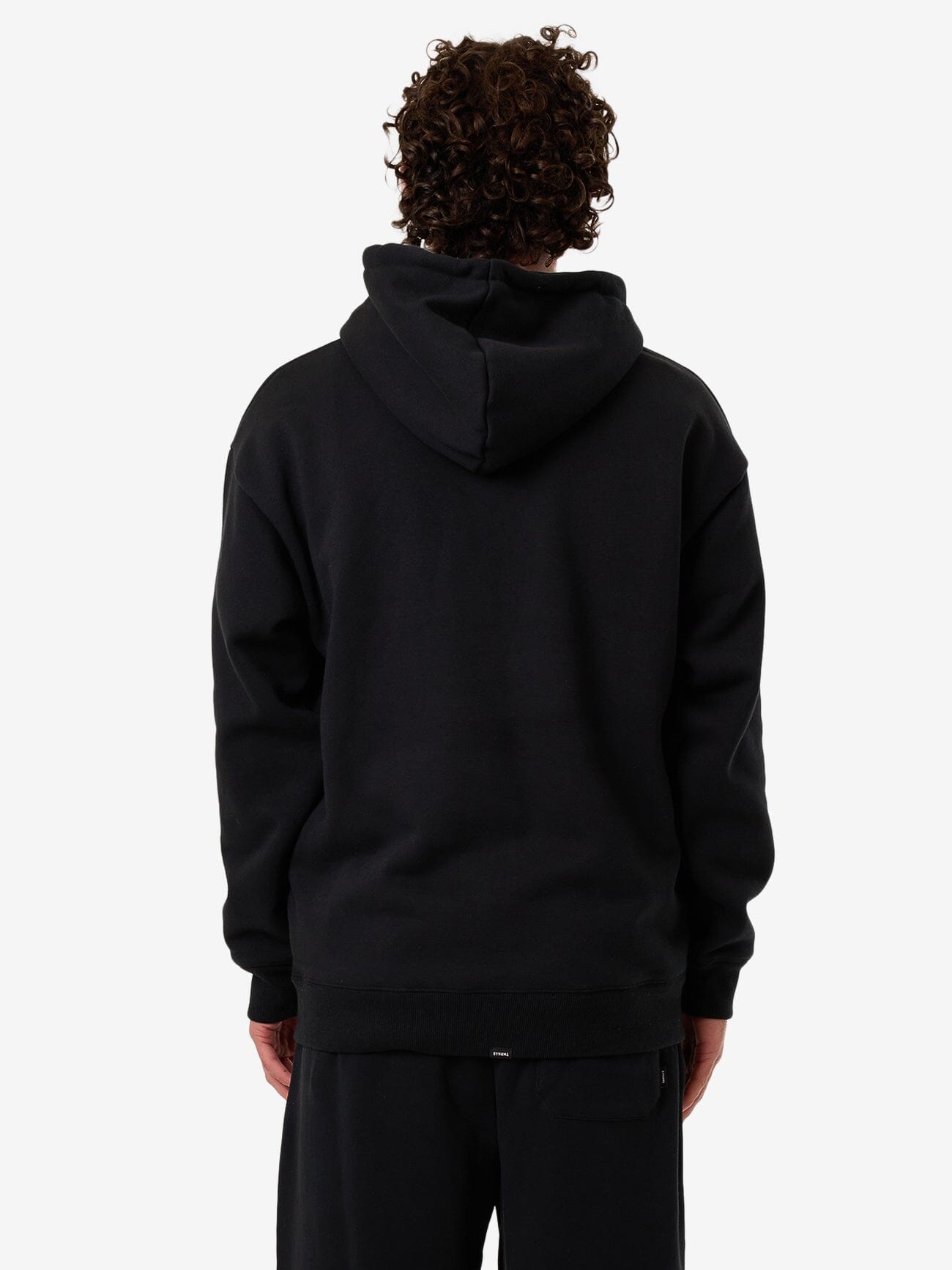 Born To Fly Zip Hood Fleece - Washed Black XS