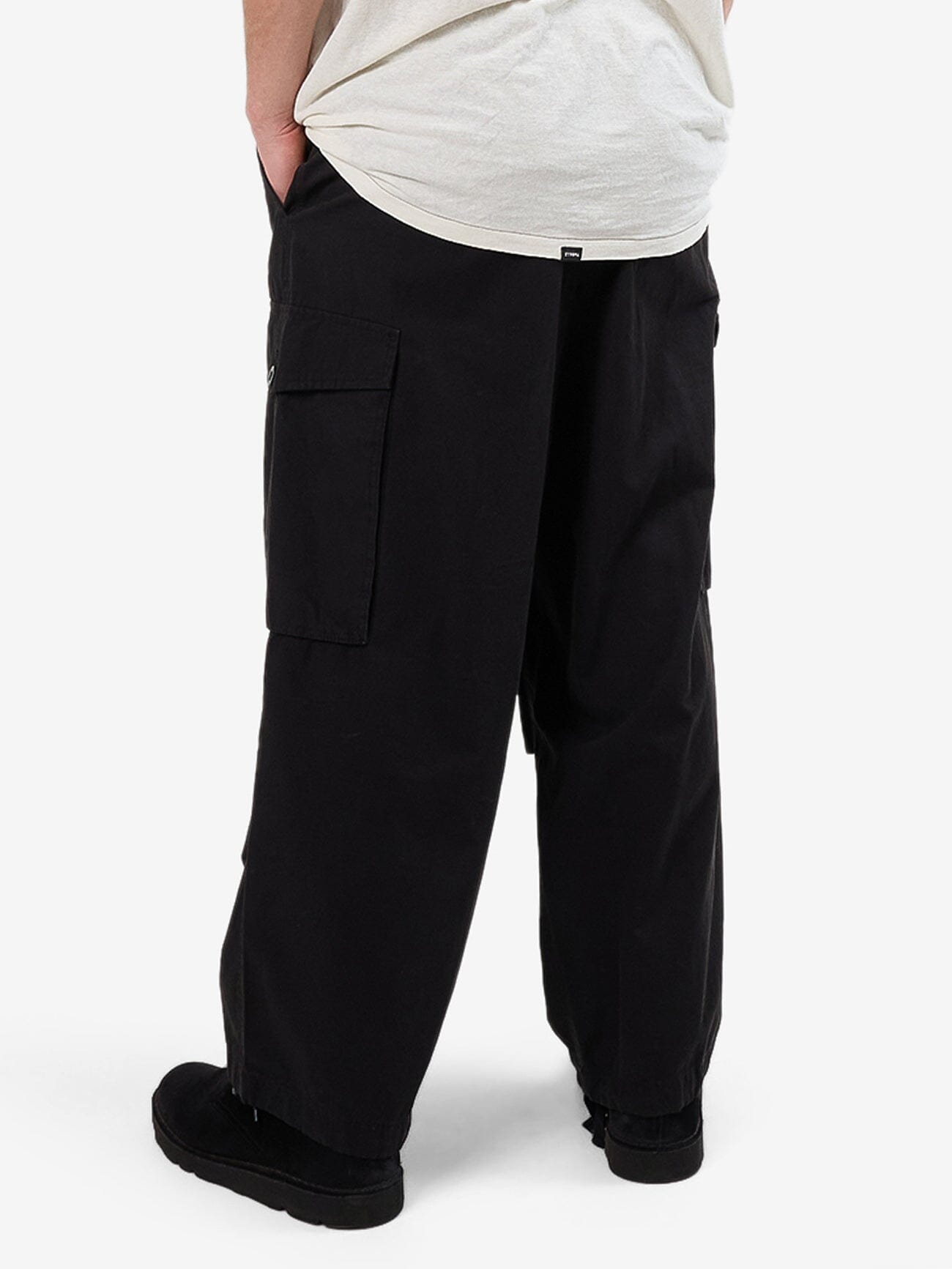 Big Loose Slacker Cargo Pant - Black 28