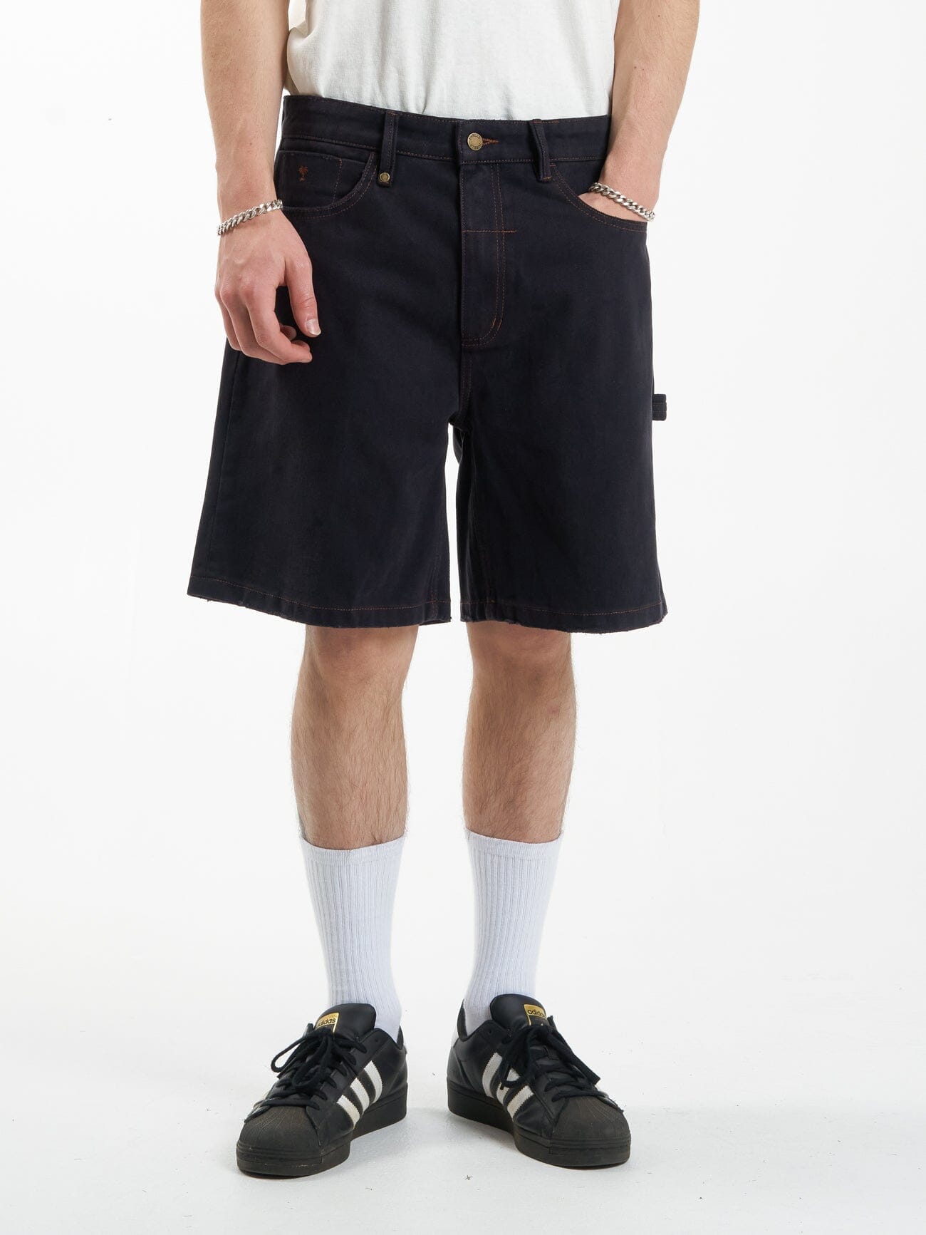 Slacker Denim Short - Midnight Blue