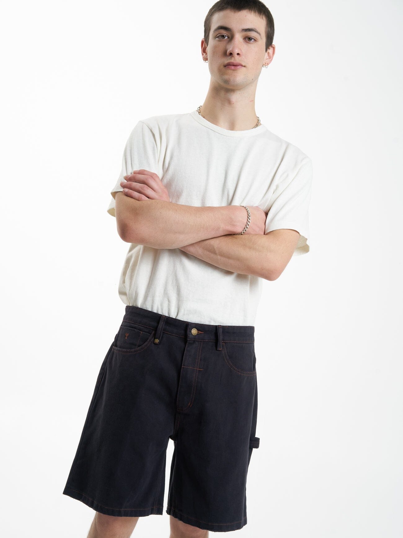 Slacker Denim Short - Midnight Blue