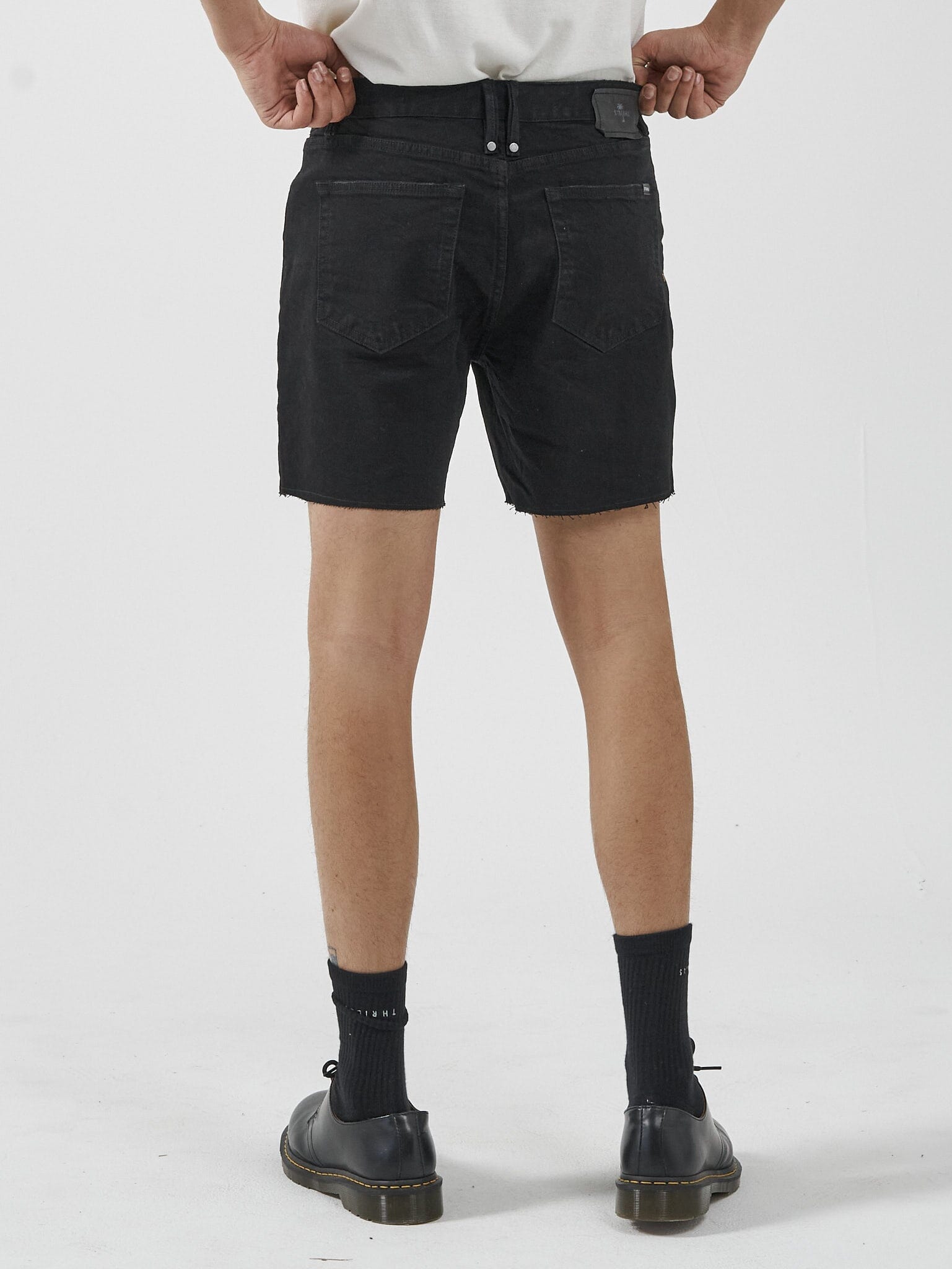 Mandude Denim Short - Black Rinse