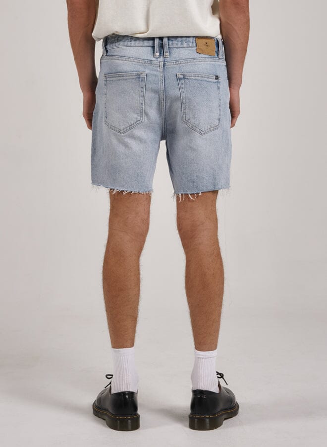 Mandude Denim Short - Ash Blue