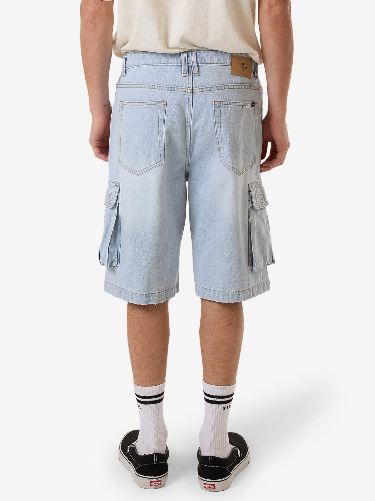 Big Slacker Denim Cargo Short - Epoch Blue 28
