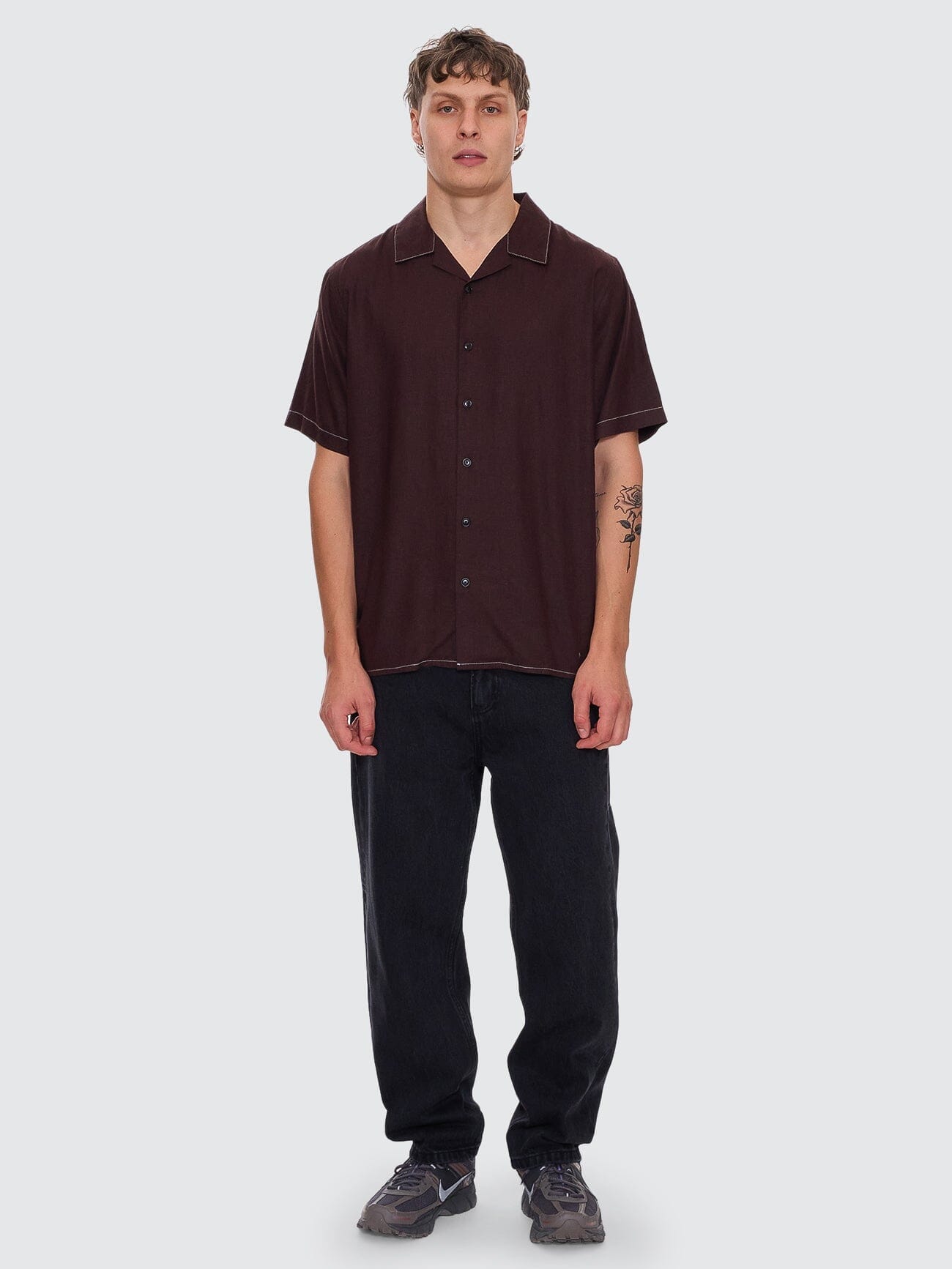 Slacker Relaxed Denim Jean - Aged Black 28