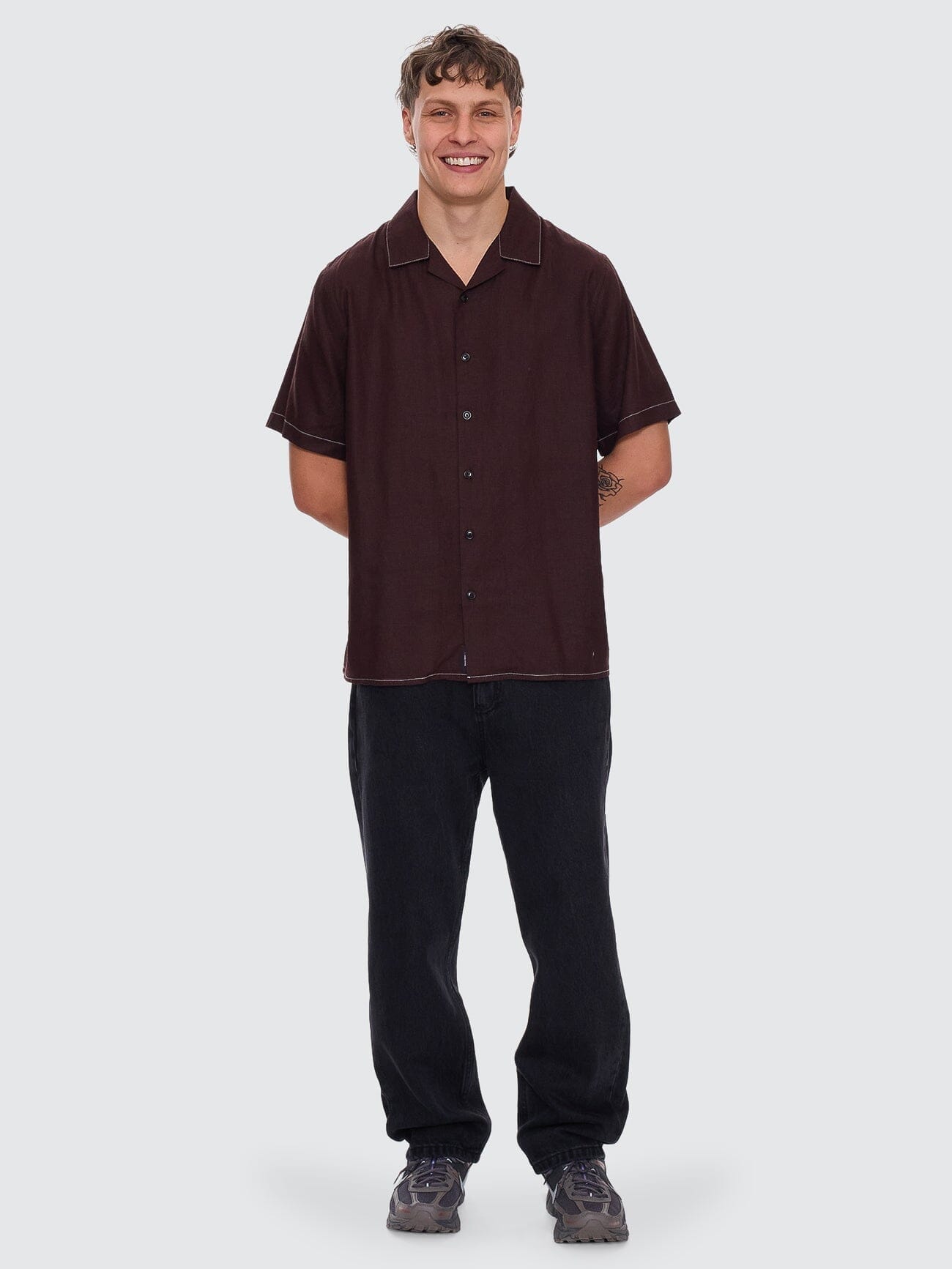 Slacker Relaxed Denim Jean - Aged Black 28