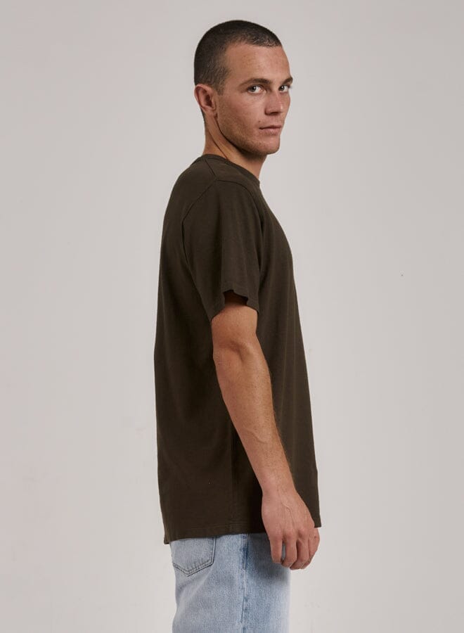 Hemp Thrills Embro Merch Fit Tee - Tarmac