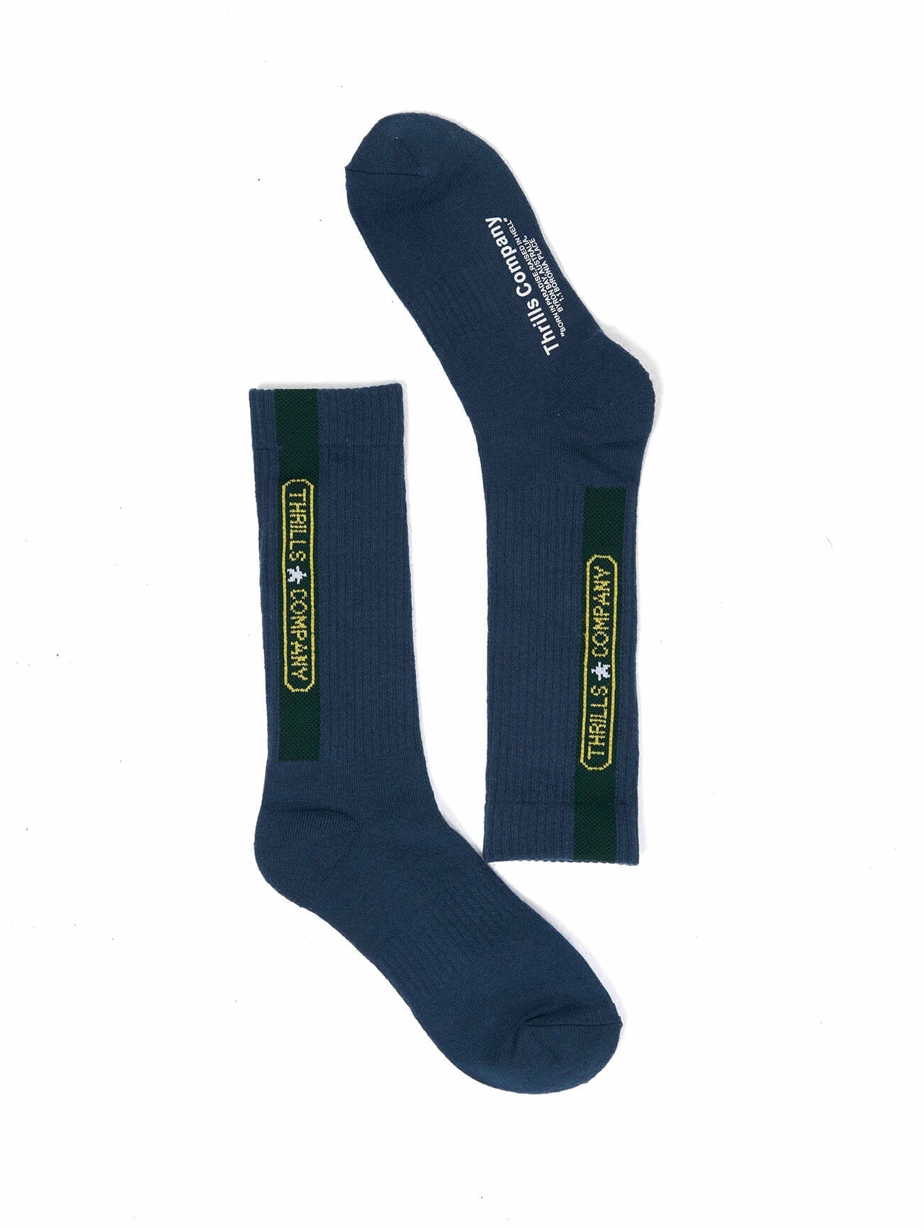Wonderland Sock - Dark Slate