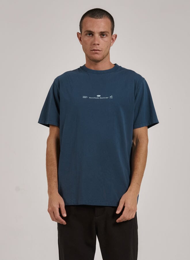 Natural Cooperation Merch Fit Tee - New Teal