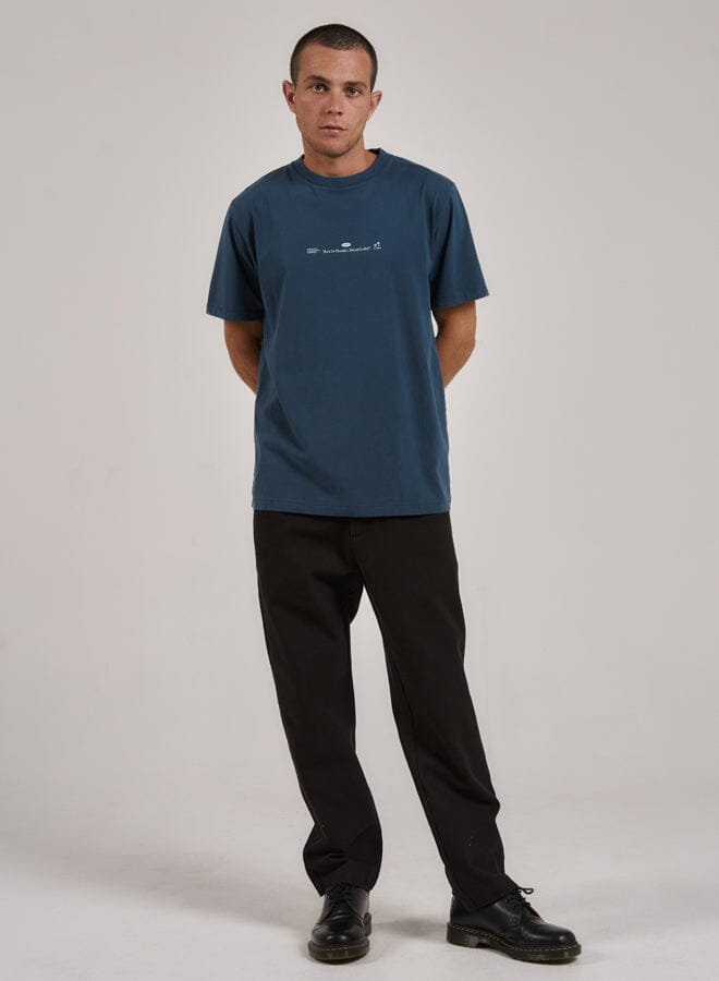 Natural Cooperation Merch Fit Tee - New Teal