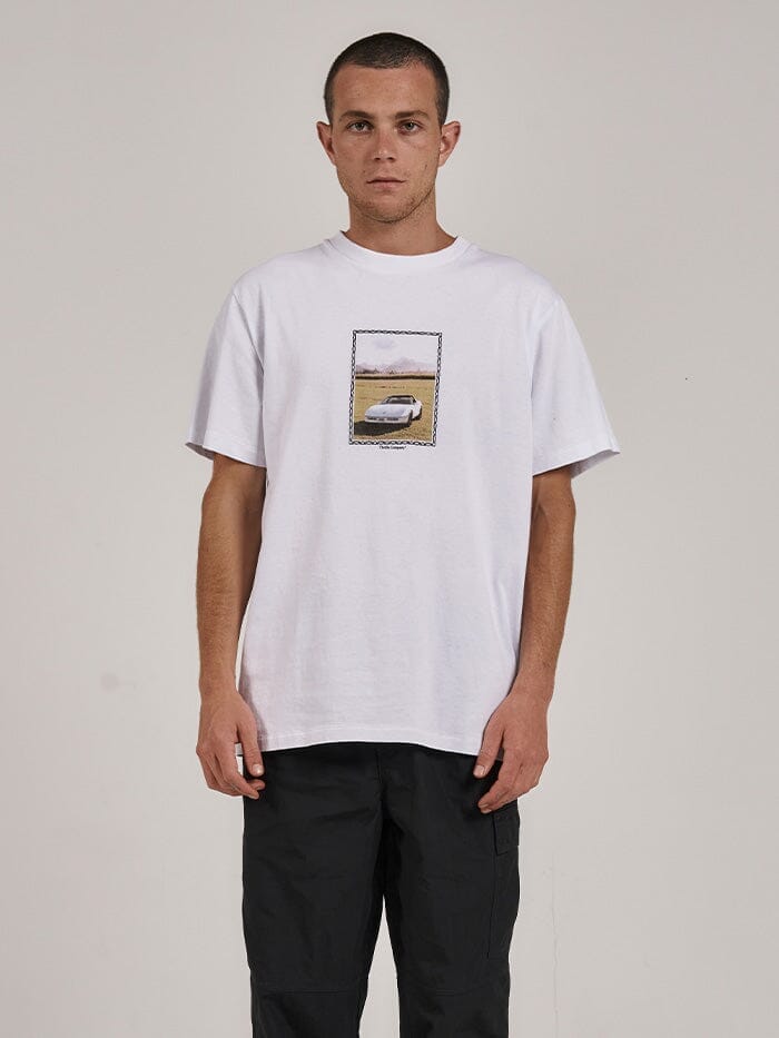 Field Of Speed Merch Fit Tee - White