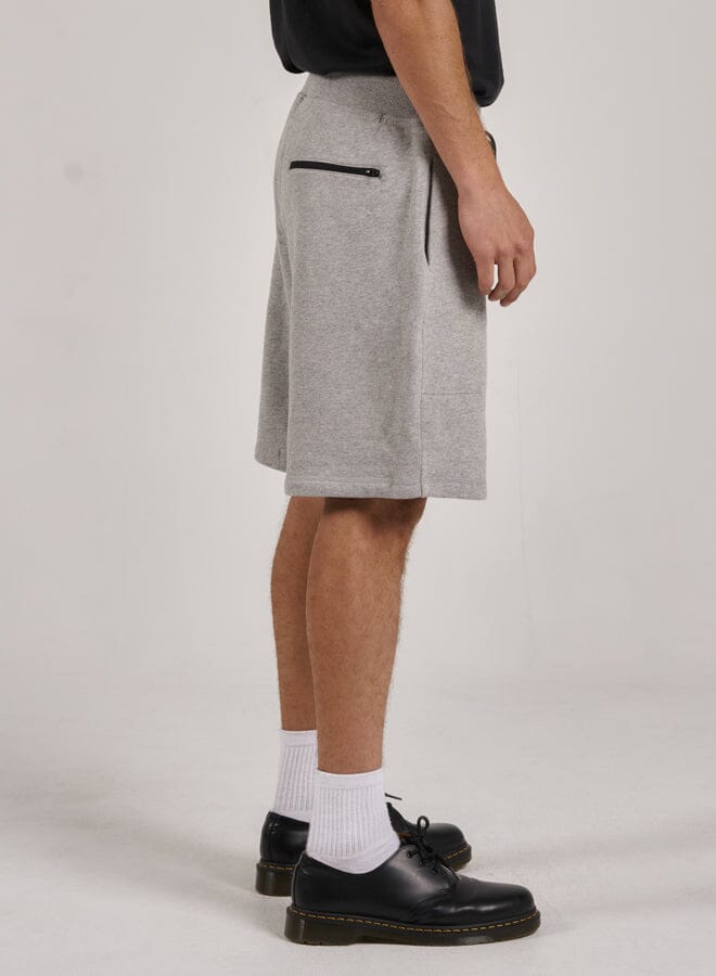 Underground Fleece Short - Grey Marle