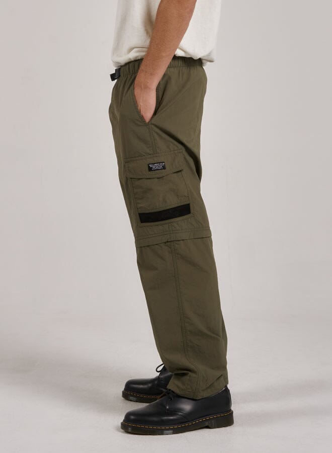 Big Slacker High Standards Zip Off Cargo Pant - Aloe