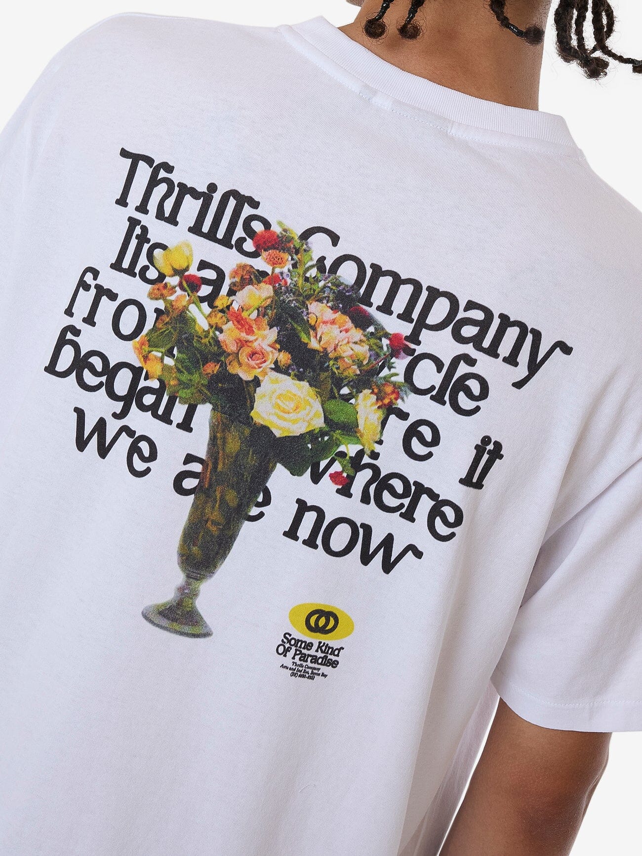 Where We Are Now Merch Fit Tee - White XS