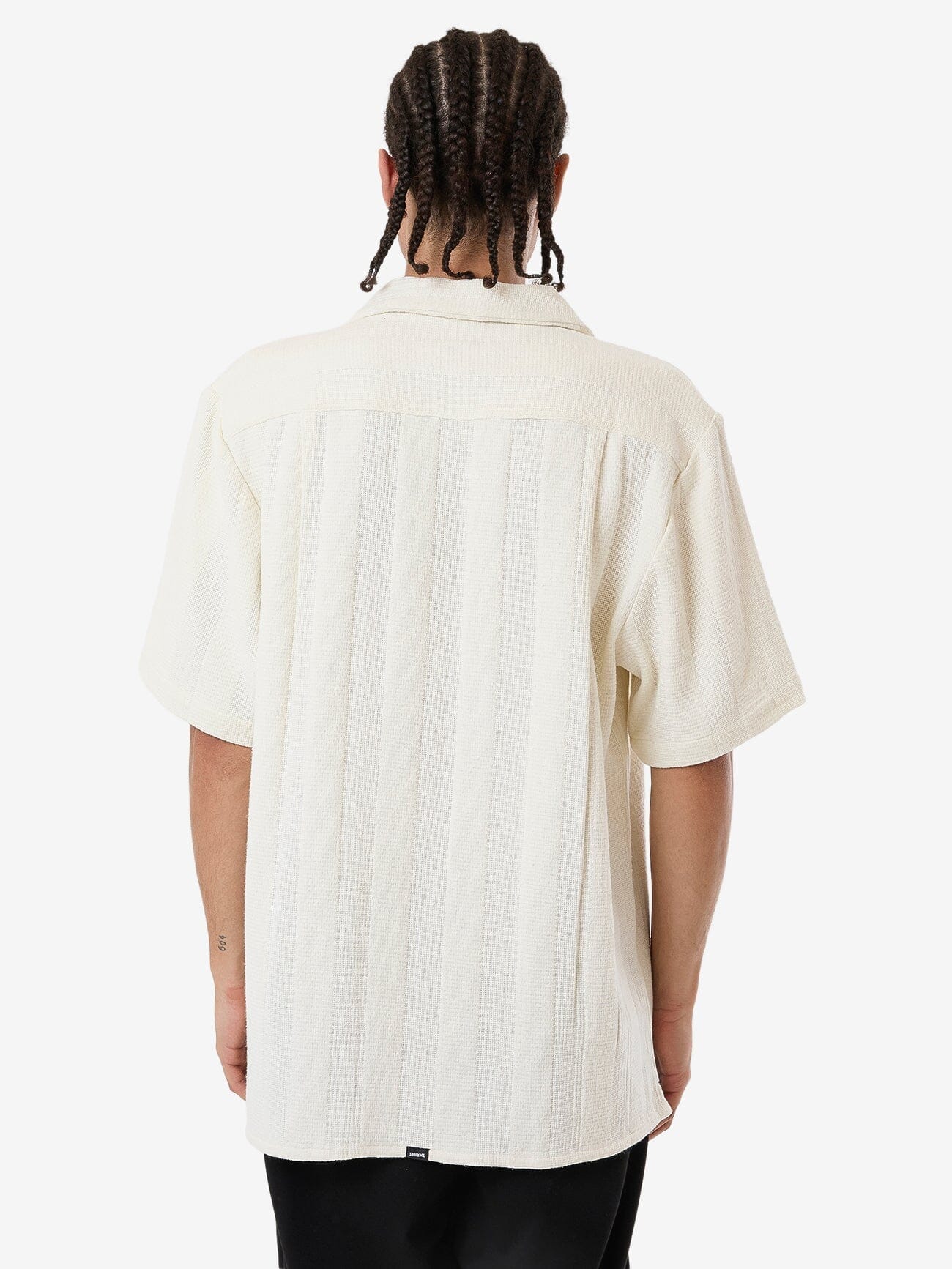 Evolution Bowling Shirt - Dirty White