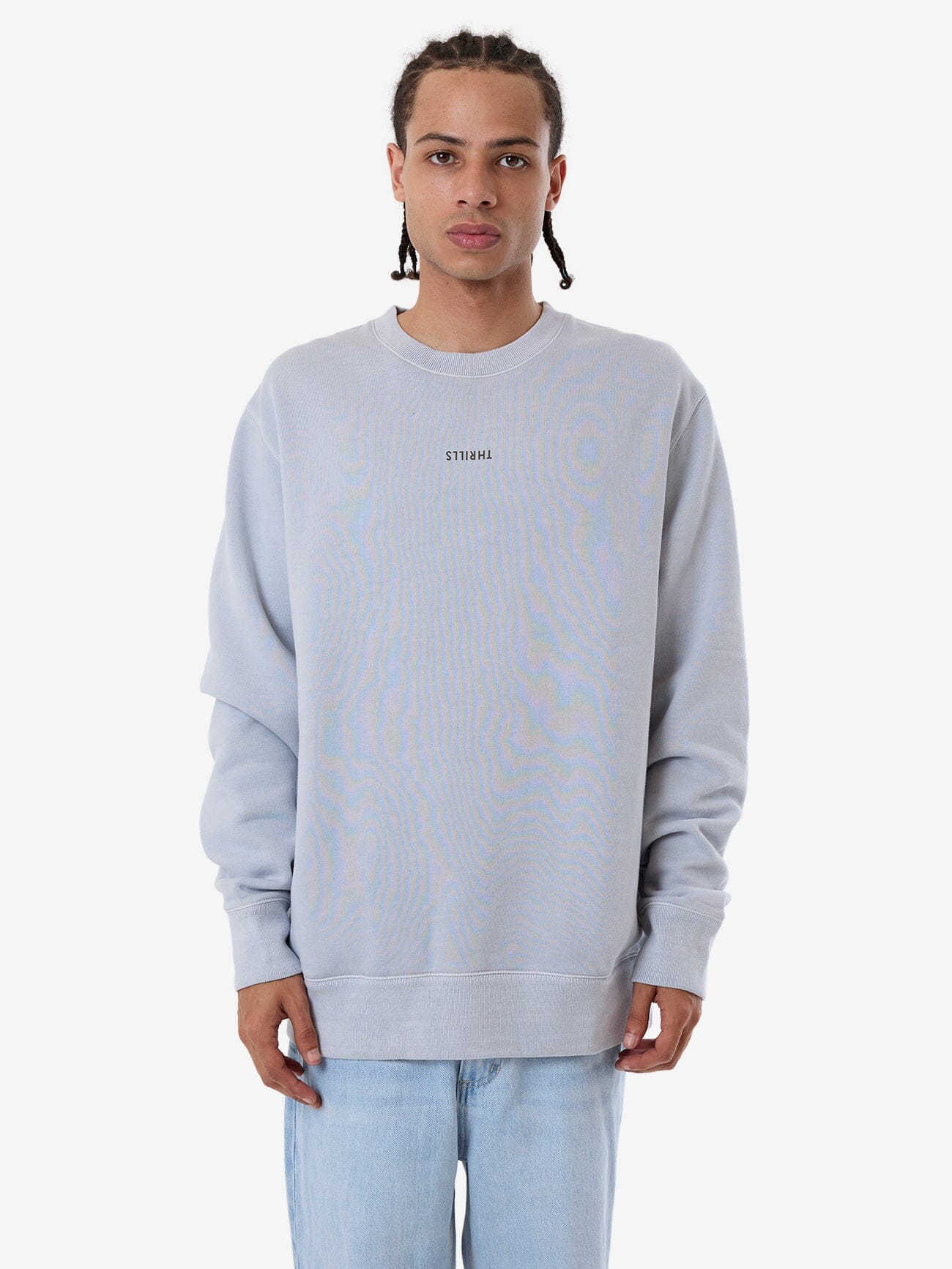 Minimal Thrills Oversize Crew - Iceberg XS