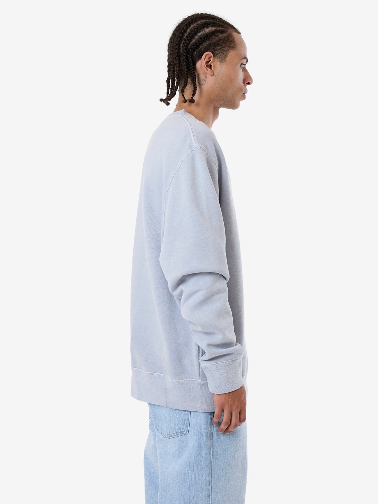 Minimal Thrills Oversize Crew - Iceberg XS