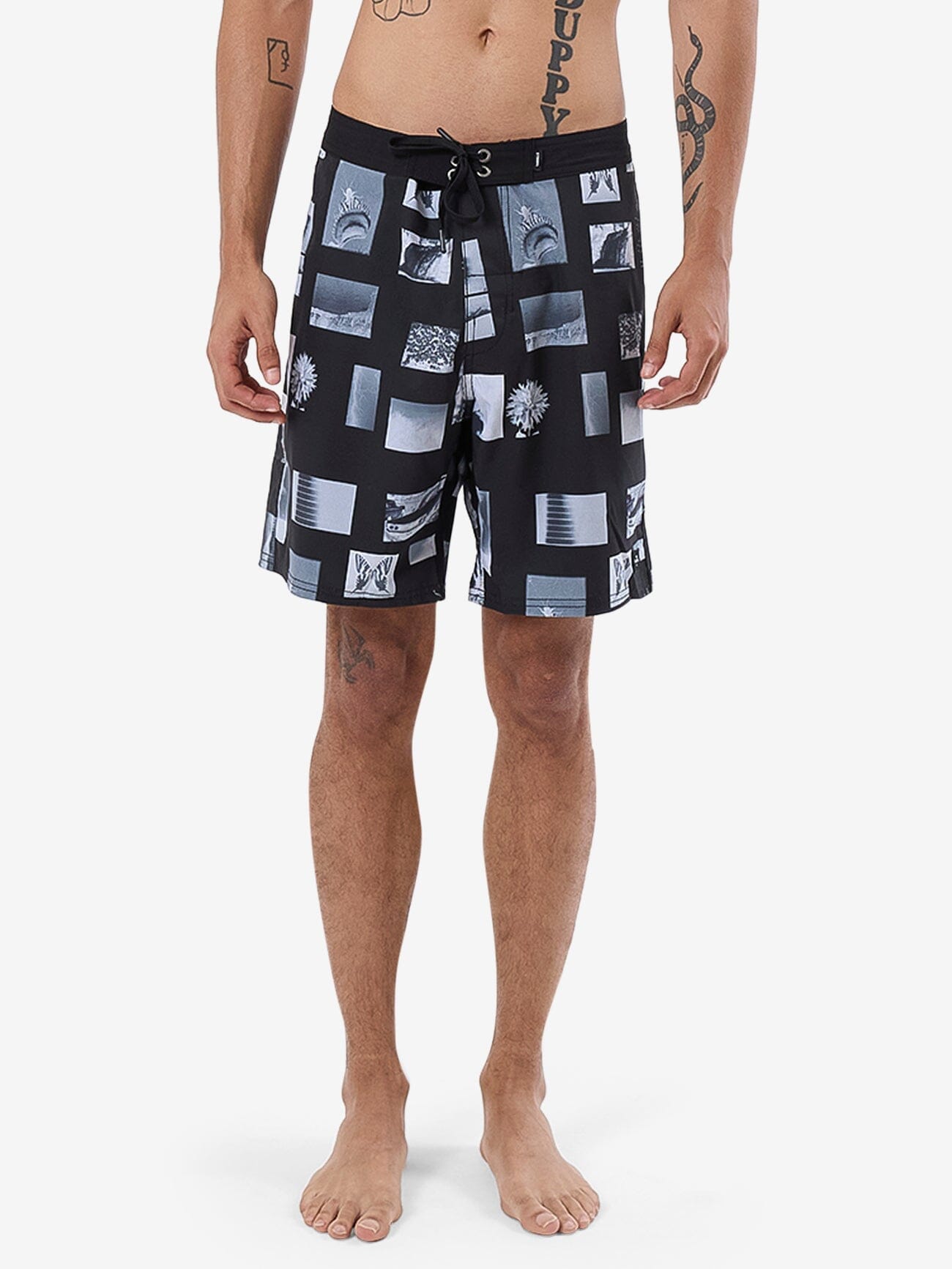 We Are All One Boardshort - Black