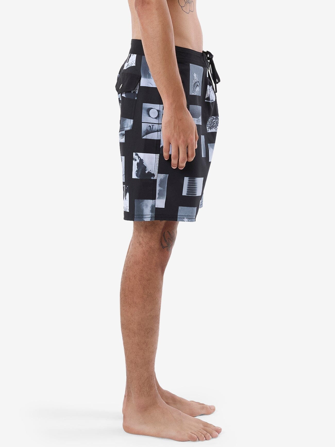 We Are All One Boardshort - Black