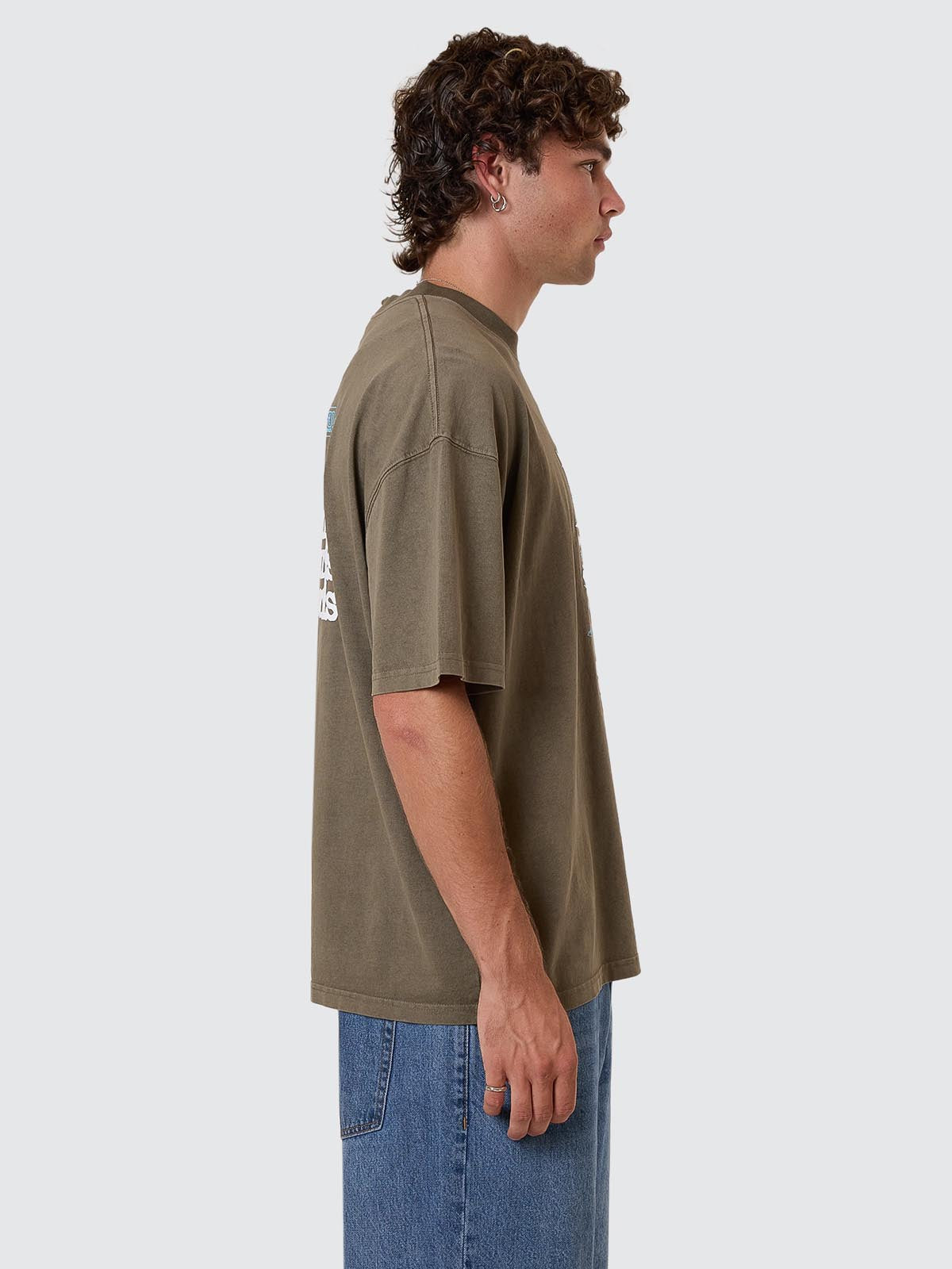 Cheap Thrills Box Fit Oversize Tee - Tarmac