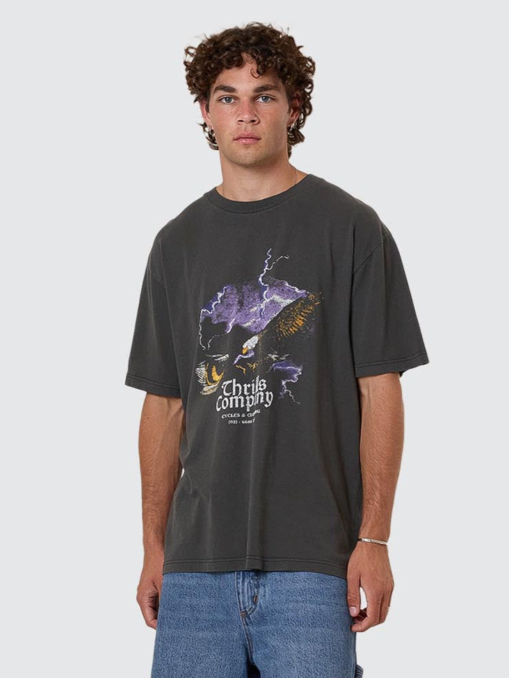 Flight Risk Oversize Fit Tee - Merch Black XS