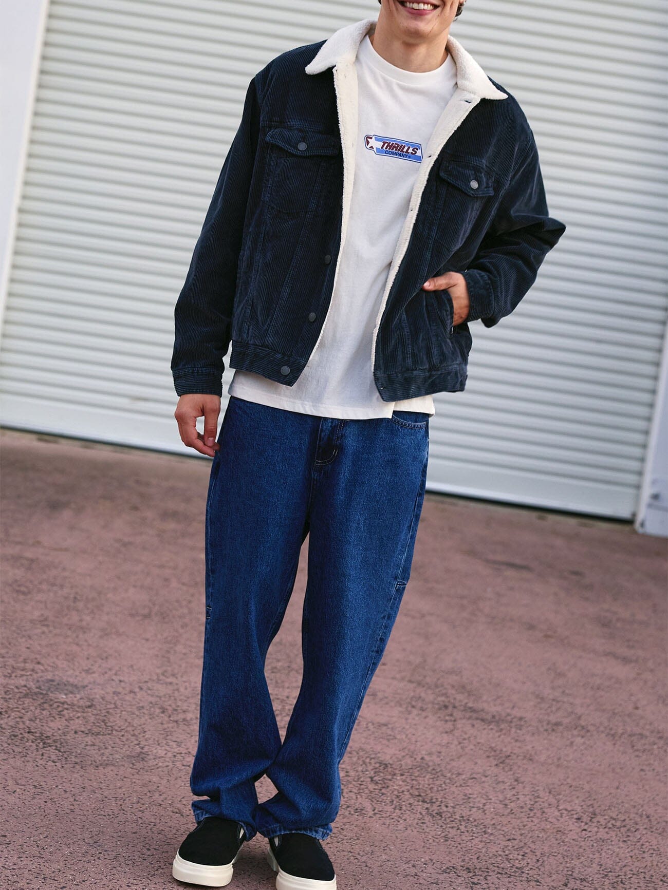 Slacker Relaxed Denim Jean - Vintage Rinse Blue