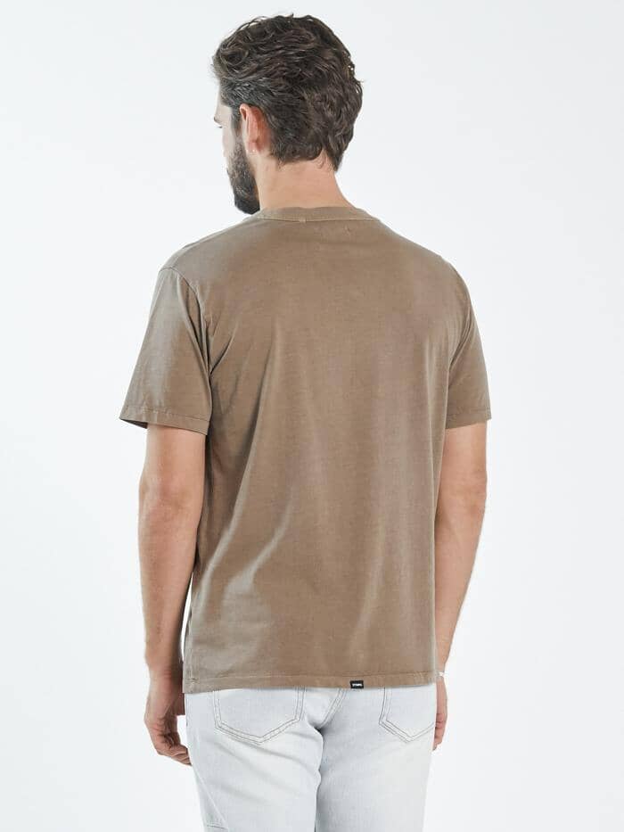 Minimal Thrills Merch Fit Tee - Walnut