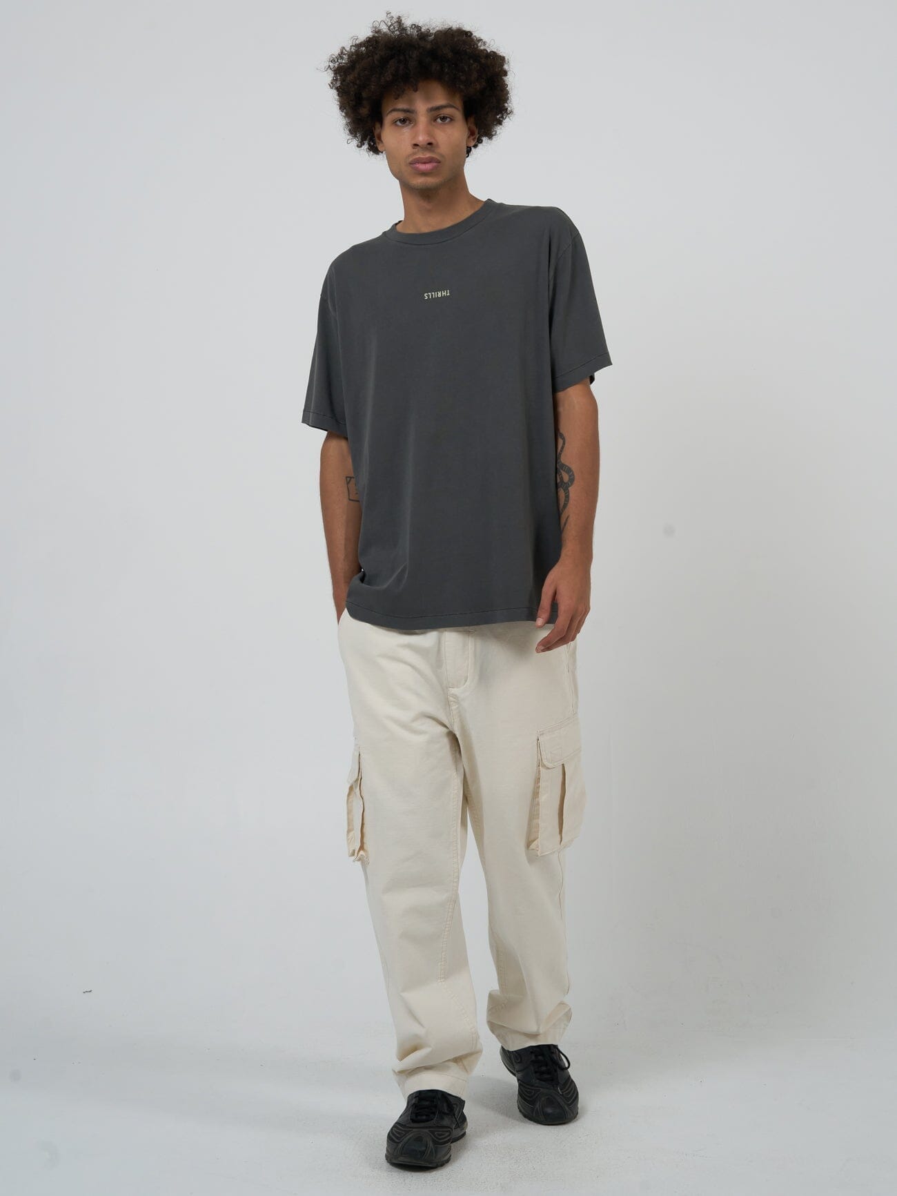 Minimal Thrills Merch Fit Tee - Merch Black