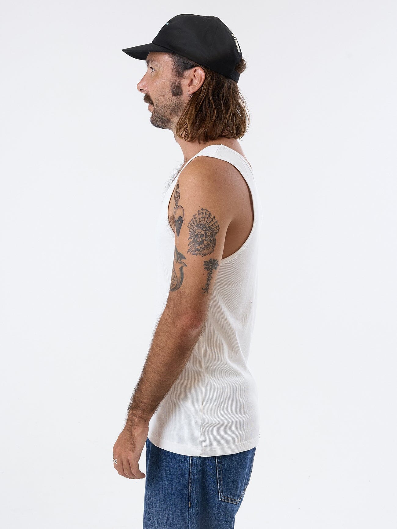 Endless Rib Tank - Dirty White