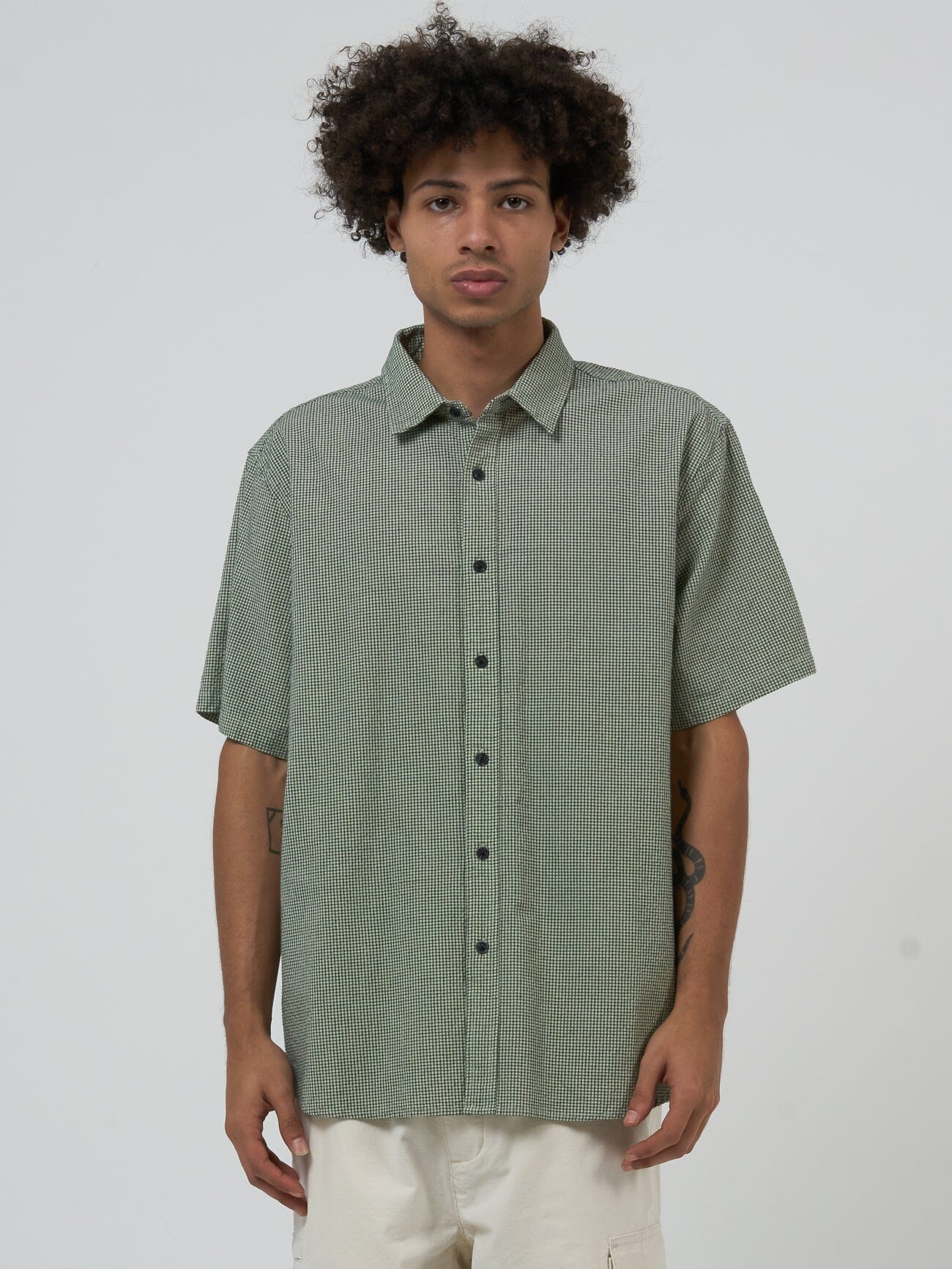 Levitation Short Sleeve Shirt - Pistachio