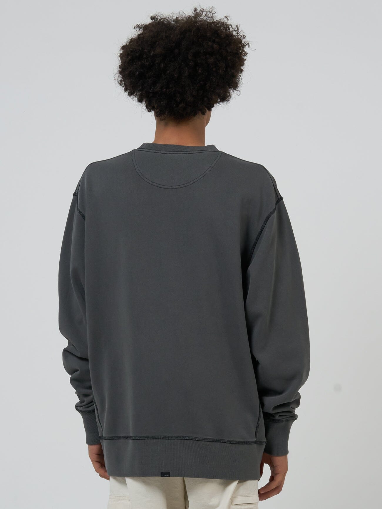 Minimal Thrills Oversize Crew - Merch Black