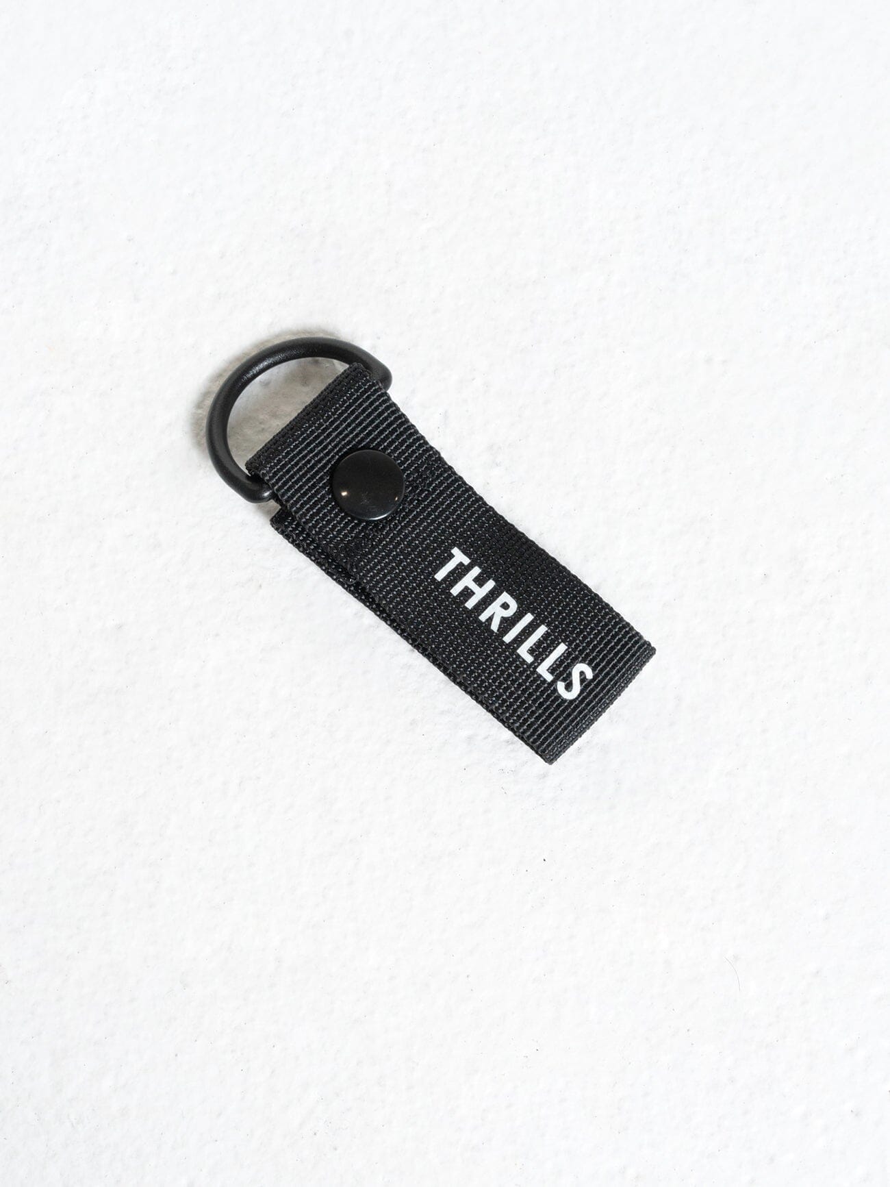Thrills Woven Taping Keychain - Black