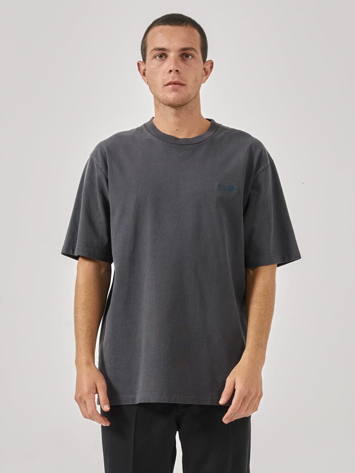 Two Minds Oversize Fit Tee - Dark Charcoal