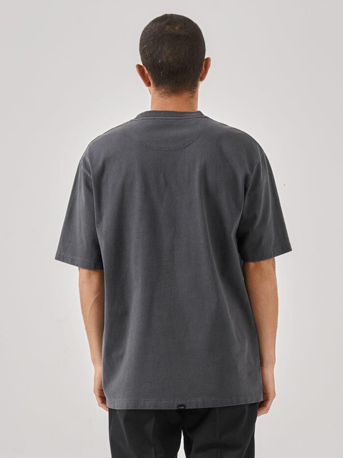 Two Minds Oversize Fit Tee - Dark Charcoal