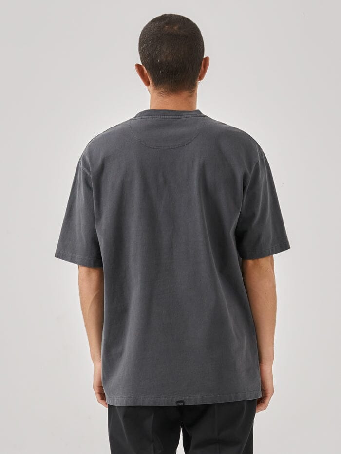 Two Minds Oversize Fit Tee - Dark Charcoal