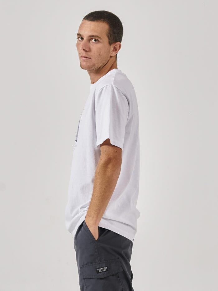 Easy Listening Merch Fit Tee - White