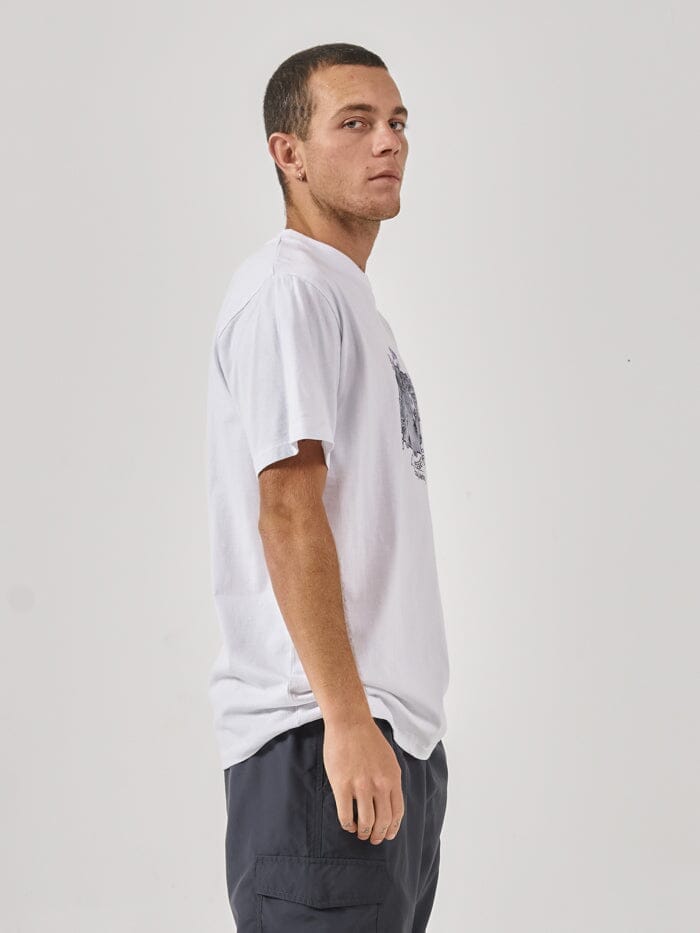 Easy Listening Merch Fit Tee - White