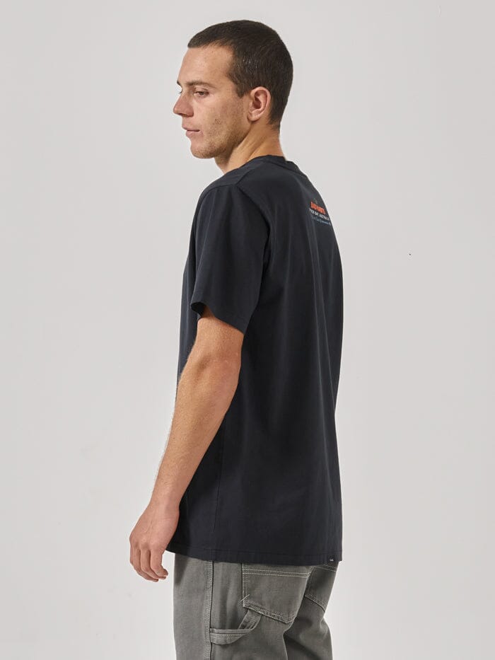 Royal Habits Merch Fit Tee - Twilight Black